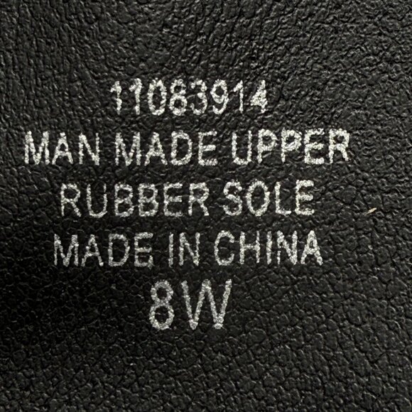 Torrid Womens Knee Boots Black Quilted Faux Leather Heeled Boots Statement Sz 8W - Picture 6 of 11